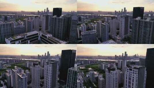 上海高楼大厦高清在线视频素材下载
