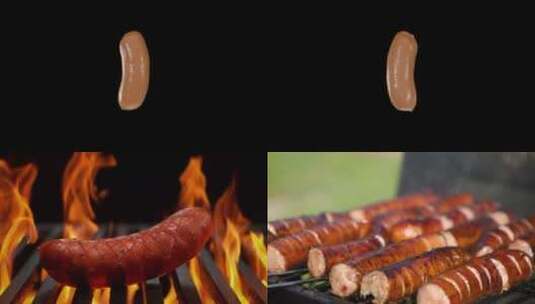 【合集】香肠广告烤香肠素材美味的高清在线视频素材下载
