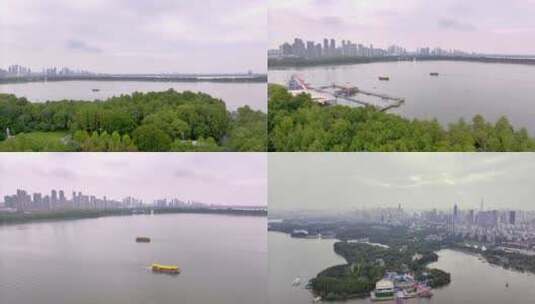 武汉东湖 高清湖景 旅游宣传片高清在线视频素材下载