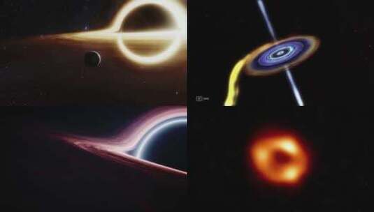 宇宙黑洞06高清在线视频素材下载