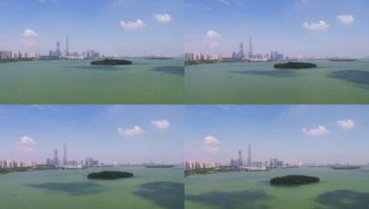 金鸡湖景高清在线视频素材下载