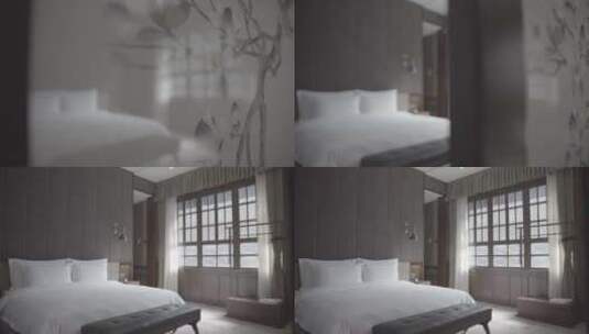 酒店卧房高清在线视频素材下载
