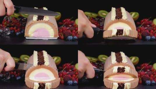 茶歇 甜品 蛋糕高清在线视频素材下载