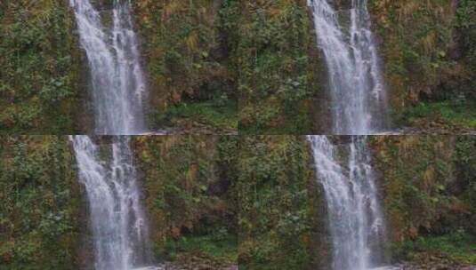 瀑布流水流动高清在线视频素材下载