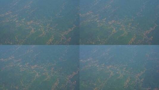 飞机 航拍 风景 航班 航行 鸟瞰高清在线视频素材下载