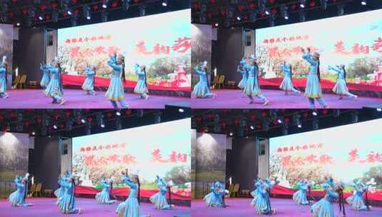 莎车县 十二木卡姆演艺中心 十二木卡姆表演高清在线视频素材下载