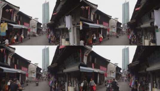 绍兴书圣故里江南水乡风景视频高清在线视频素材下载