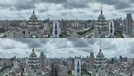 上海外滩工商银行大厦高清在线视频素材下载