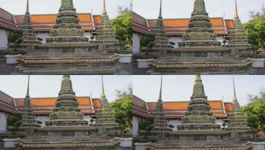 泰国古建筑寺庙高清在线视频素材下载