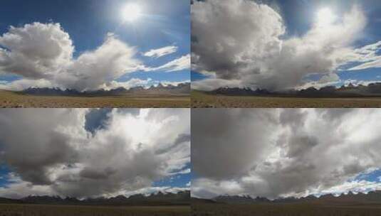 高原的云1高清在线视频素材下载
