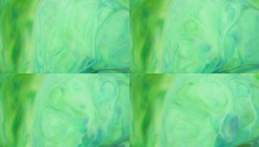 绿色油漆混合运动高清在线视频素材下载