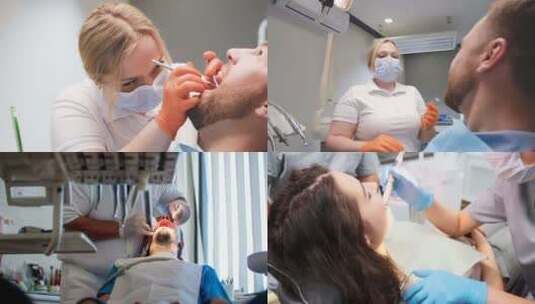 【合集】牙医使用工具做治疗高清在线视频素材下载