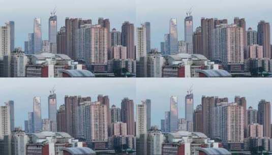 广州天河城市风光高清在线视频素材下载