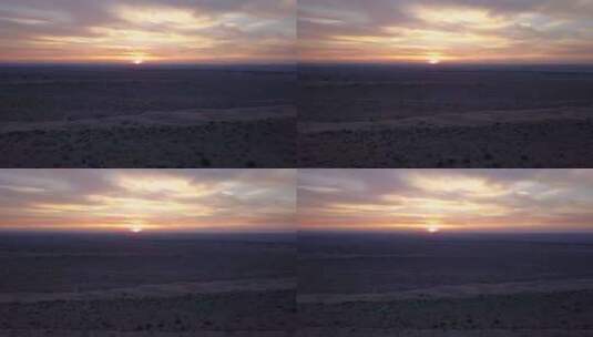 沙漠沙漠，日落。风景，印度高清在线视频素材下载