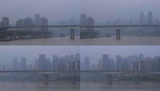 跨江大桥高清在线视频素材下载