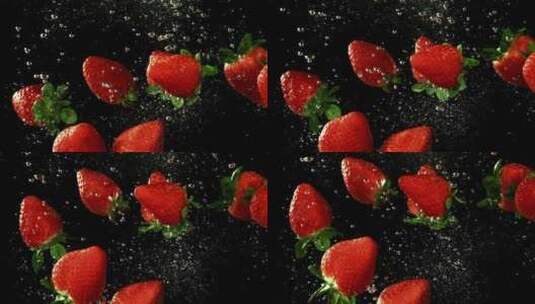 唯美草莓 草莓入手高清在线视频素材下载