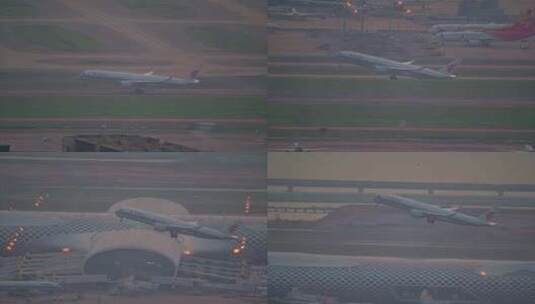 8K航空飞机起飞视频3高清在线视频素材下载