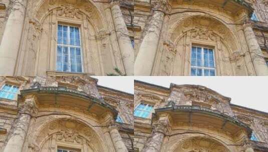 布达佩斯古堡之窗高清在线视频素材下载