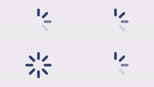 动画加载颜色Ui图标高清在线视频素材下载