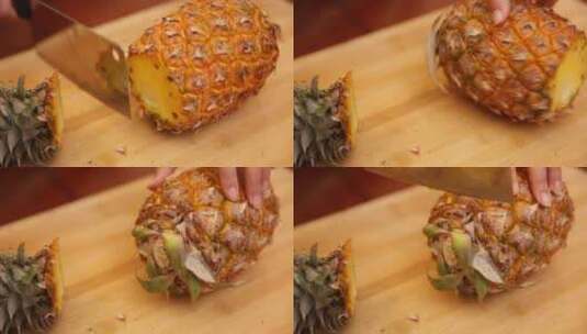 菠萝表皮 (13)高清在线视频素材下载