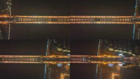 卢浦大桥扣拍高清在线视频素材下载