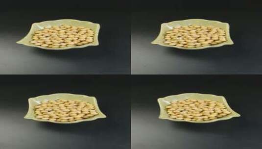 黄豆五谷杂粮高清在线视频素材下载