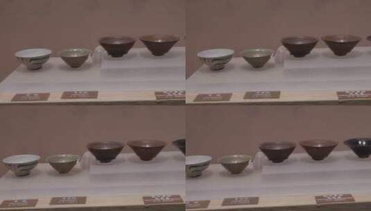古董茶器茶碗茶罐水罐 ~高清在线视频素材下载