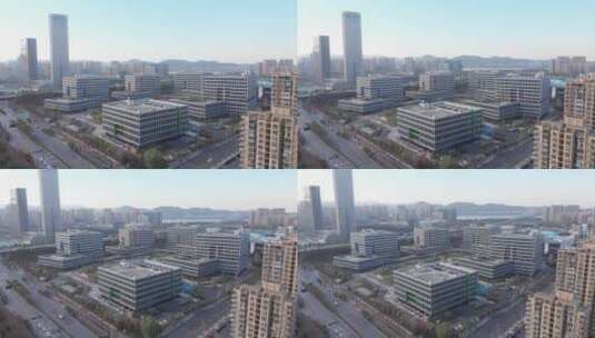 杭州滨江阿里巴巴-阿里中心高清在线视频素材下载