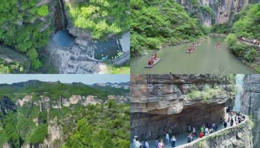 治愈风景，美在山水间，走进大自然放松心情高清在线视频素材下载