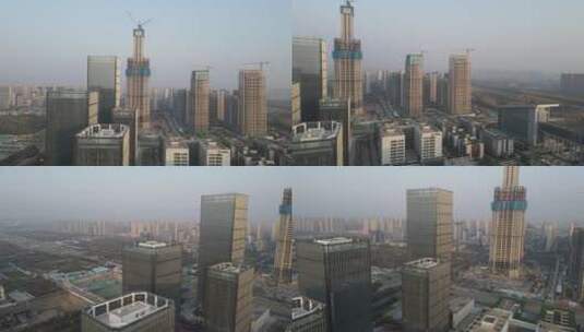 中国国际丝路中心大厦13高清在线视频素材下载