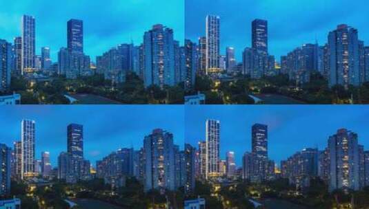 深圳城市夜景8k延时宣传片素材高清在线视频素材下载