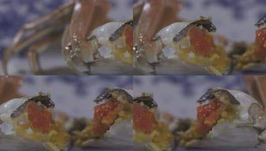 蒸螃蟹高清在线视频素材下载
