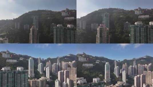 香港中环航拍高清在线视频素材下载