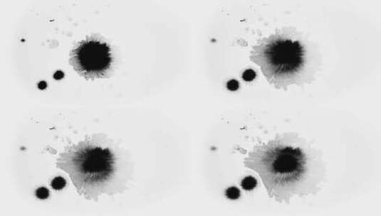 国风泼墨、水墨晕染、水墨散开02高清在线视频素材下载