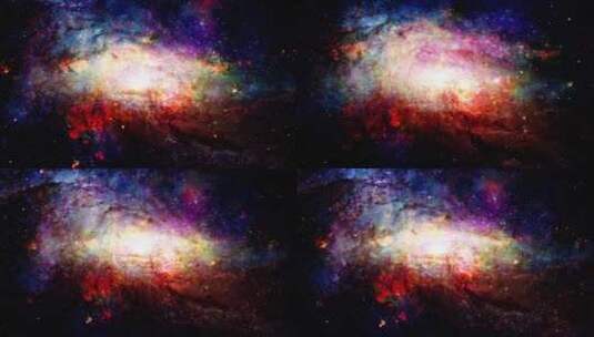 星空宇宙宇宙星空星云穿梭高清在线视频素材下载