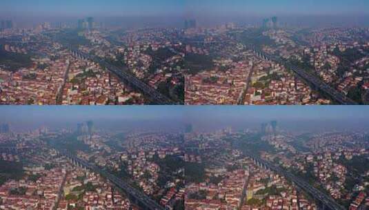 空中城市高清在线视频素材下载