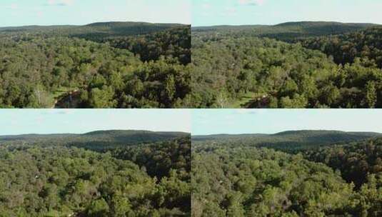 山脉树林高清在线视频素材下载