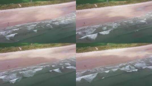 沙滩海浪高清在线视频素材下载