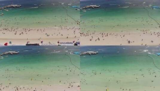 泰国芭提雅海滩盛况高清在线视频素材下载