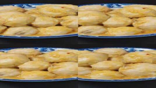 家常菜品芋头芋子4k实拍高清在线视频素材下载