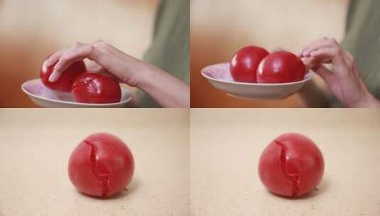【镜头合集】腐烂了的西红柿高清在线视频素材下载