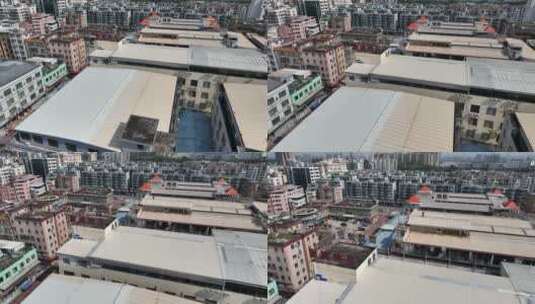 广州番禺区航拍空镜高清在线视频素材下载