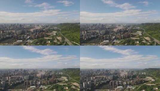 重庆城市移动延时高清在线视频素材下载