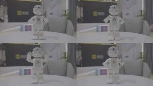 人工智能机器人-机械臂-科技生活高清在线视频素材下载