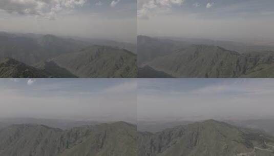 新疆天山天池航拍高清在线视频素材下载