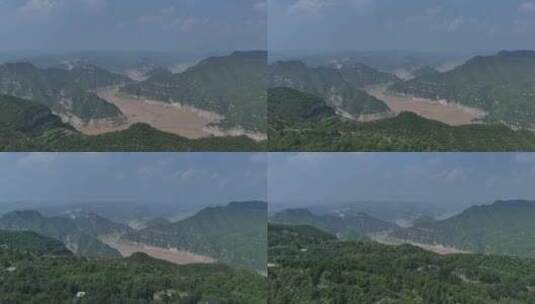 河南济源黄河三峡风景区视频高清在线视频素材下载