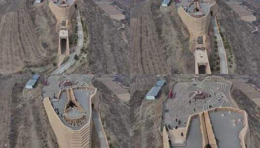 山西西侯度遗址高清在线视频素材下载