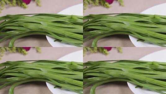 春季韭菜 (1)高清在线视频素材下载