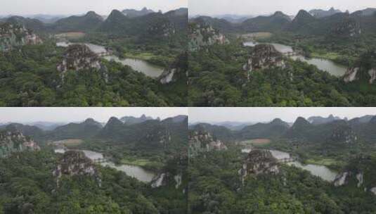 广西柳州龙潭公园风光3高清在线视频素材下载