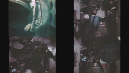 第一次苏联联盟号空间站任务高清在线视频素材下载